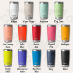Engrave ANYTHING On YETI Rambler Mug Tumbler 20oz Custom Name Laser Engraved Logo Personalized Customized Photo Travel Mug Gift