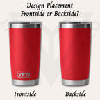Engrave ANYTHING On YETI Rambler Mug Tumbler 20oz Custom Name Laser Engraved Logo Personalized Customized Photo Travel Mug Gift