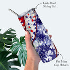 Patriotic Veteran Gift: Custom 20oz Insulated Tumbler with Stars