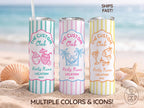Custom Vacation Tumbler, Girls Trip Tumbler, Personalized Family Vacation Tumbler, Custom Birthday Cups, Beach Girls Trip Gifts