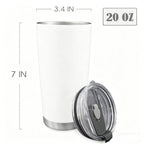 Personalized USA 250th Anniversary Tumbler 20oz, Custom Name American Flag Travel Cup, 1776-2026, Independence Day Gift