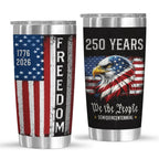 250th Anniversary USA Tumbler, Patriotic Stainless Steel Insulated Cup
