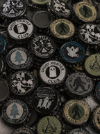 Area 51 Cryptid Research Team Emblem: Metal Bottle Cap Wall Decor (14 Inch)