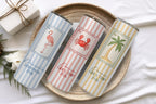 Custom Vacation Tumbler - Personalized Name -  Matching Beach Vacation -  Spring Break - Bachelorette Girls Trip 20oz Skinny Tumblers