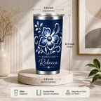 Personalized 20oz Stainless Steel Tumbler