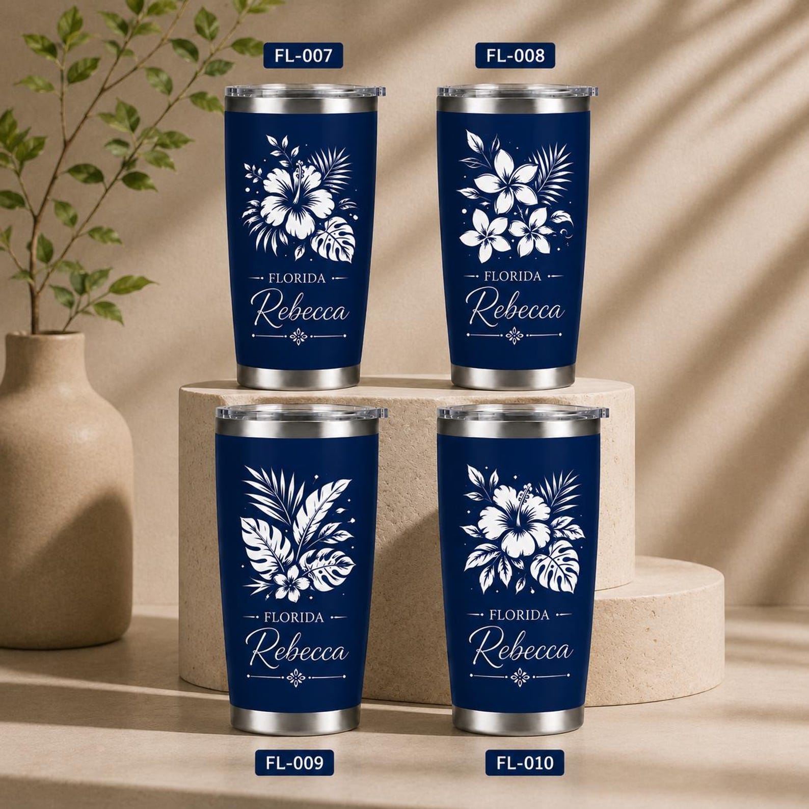 Personalized 20oz Stainless Steel Tumbler