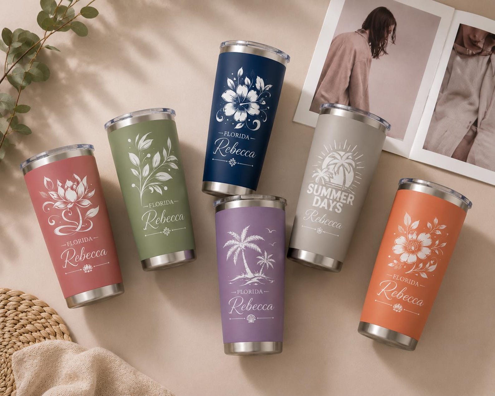 Personalized 20oz Stainless Steel Tumbler