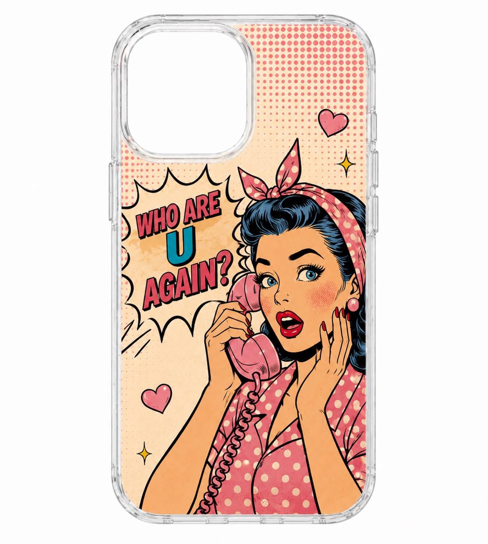 Cartoon Diva Attitude iPhone Case | Sarcastic Sassy Girl Cover