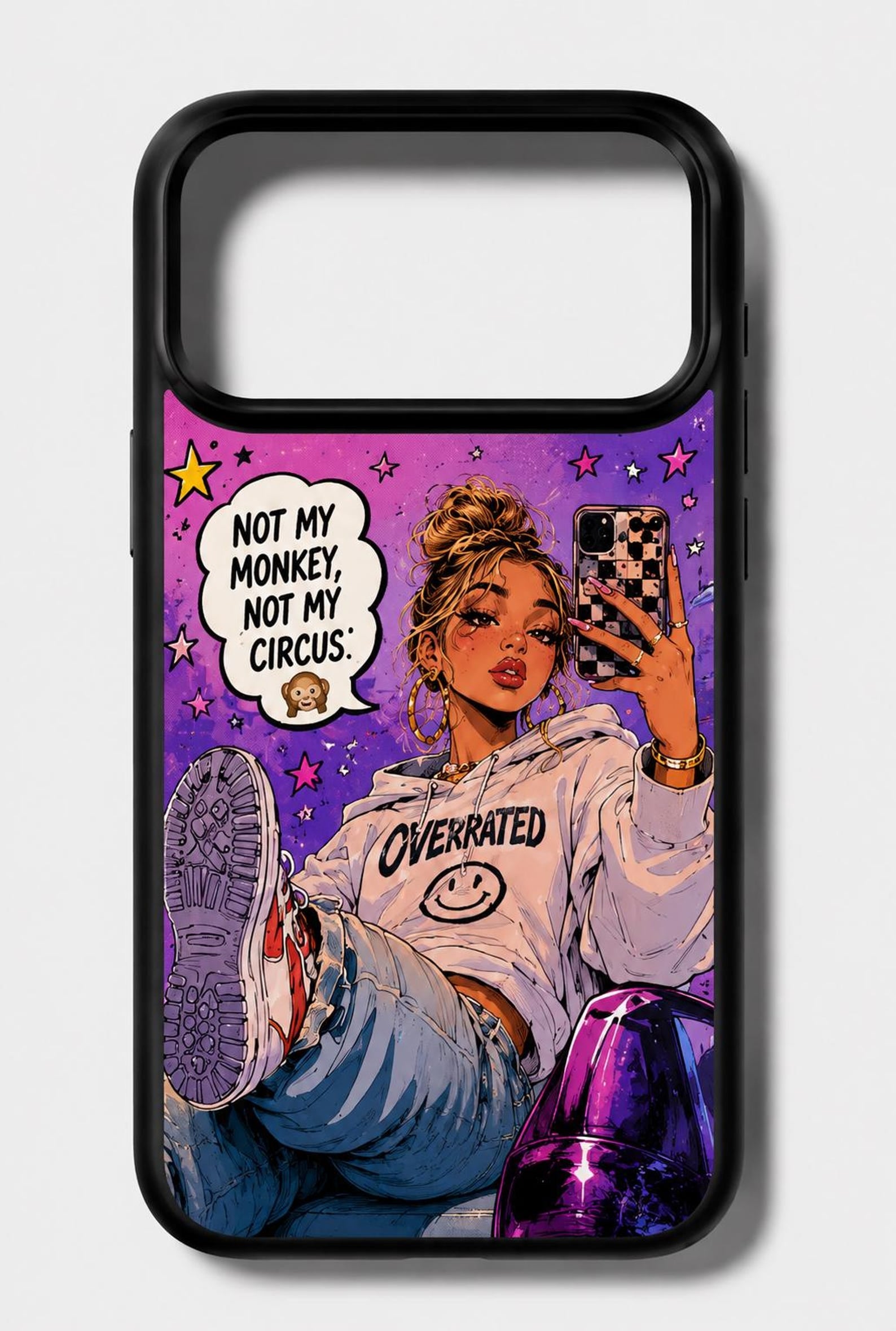 Internet Baddie Comic Style Case