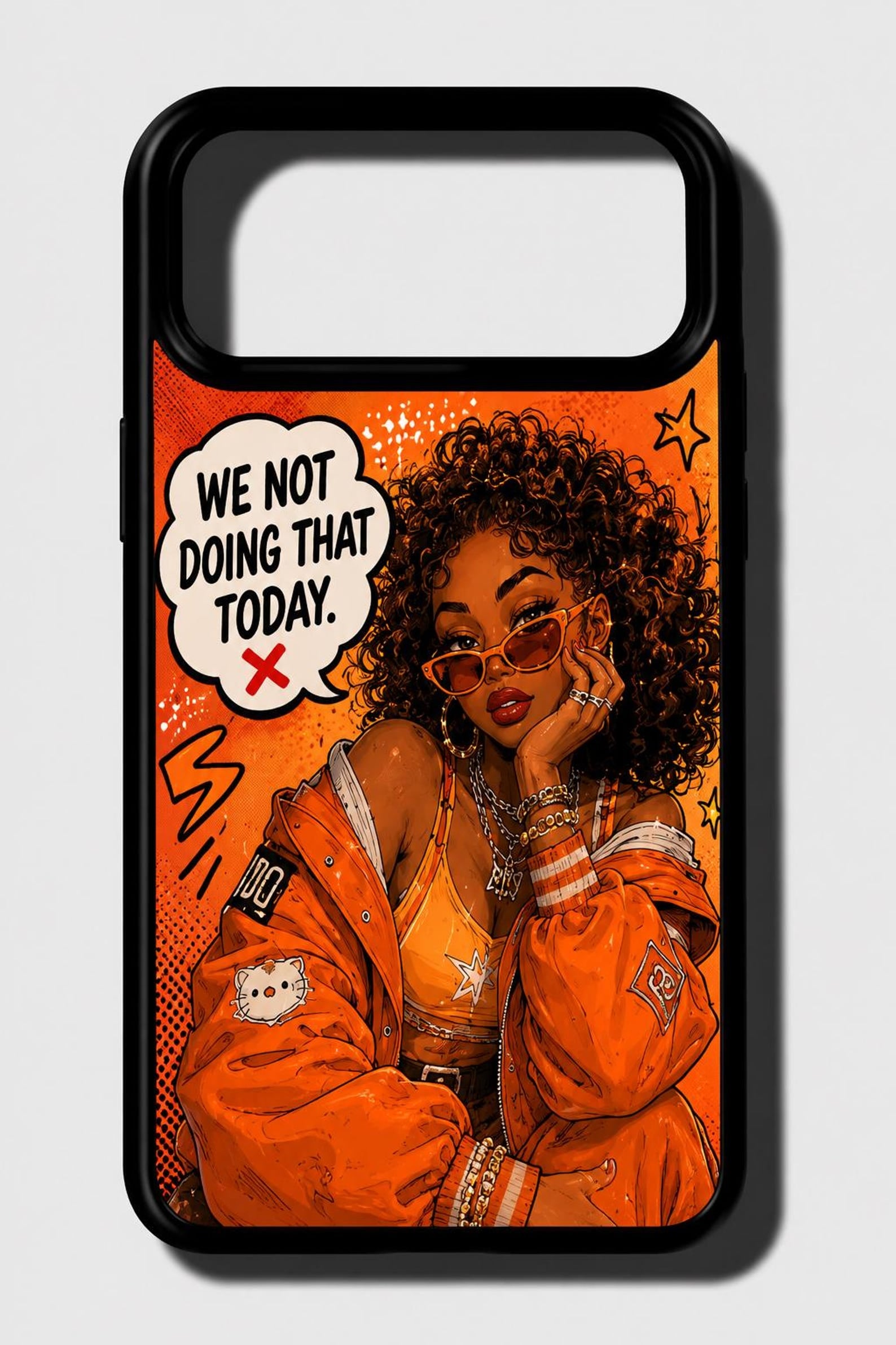 Neon Rebel State graffiti Street Pop Phone Case