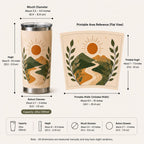 Custom Skinny Tumbler with Lid, 20oz Stainless Steel Travel Mug