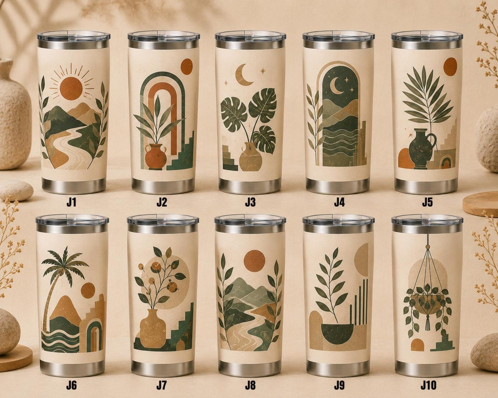 Custom Skinny Tumbler with Lid, 20oz Stainless Steel Travel Mug