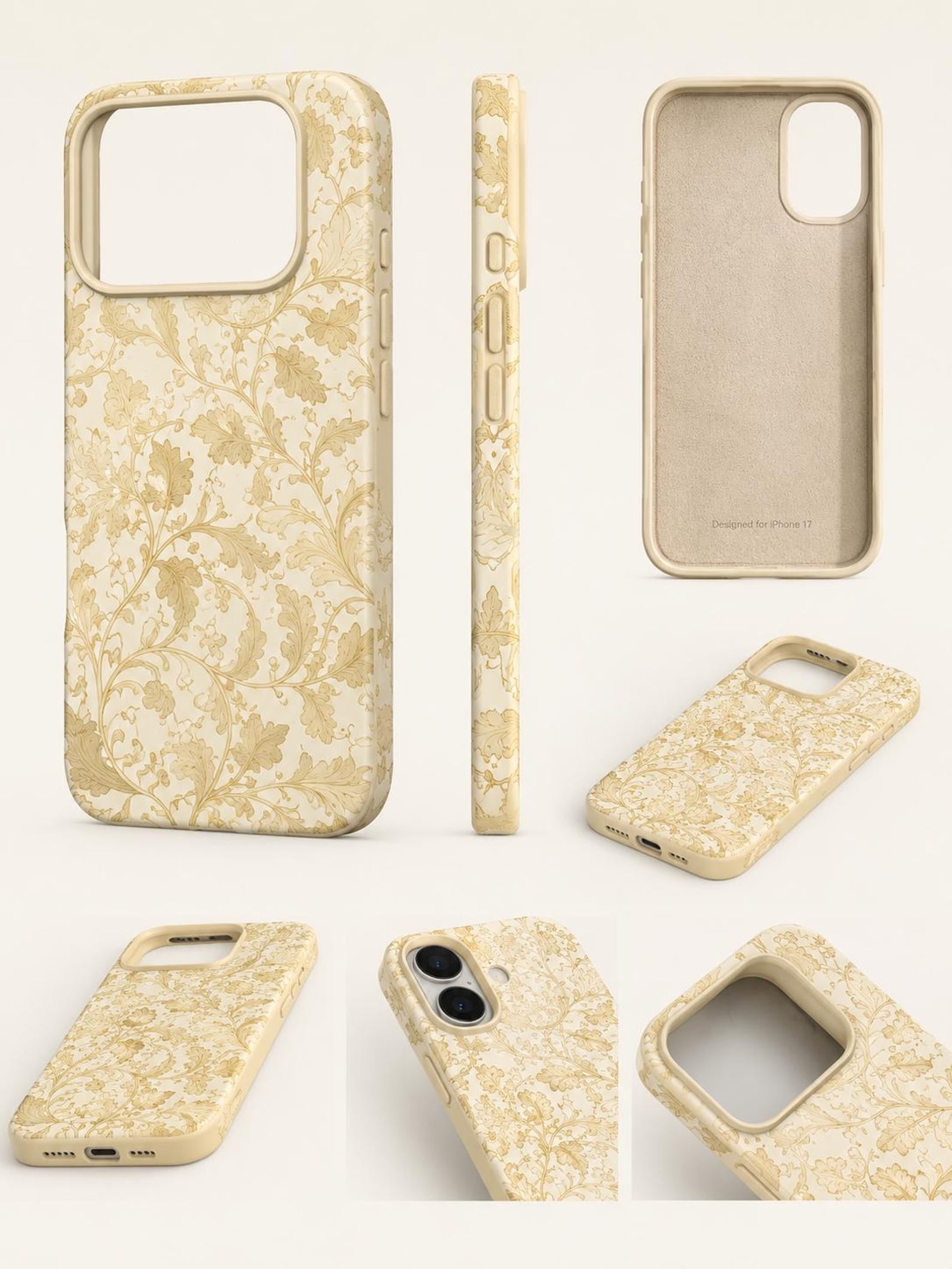 Fresh Luxe Botanical iPhone Case