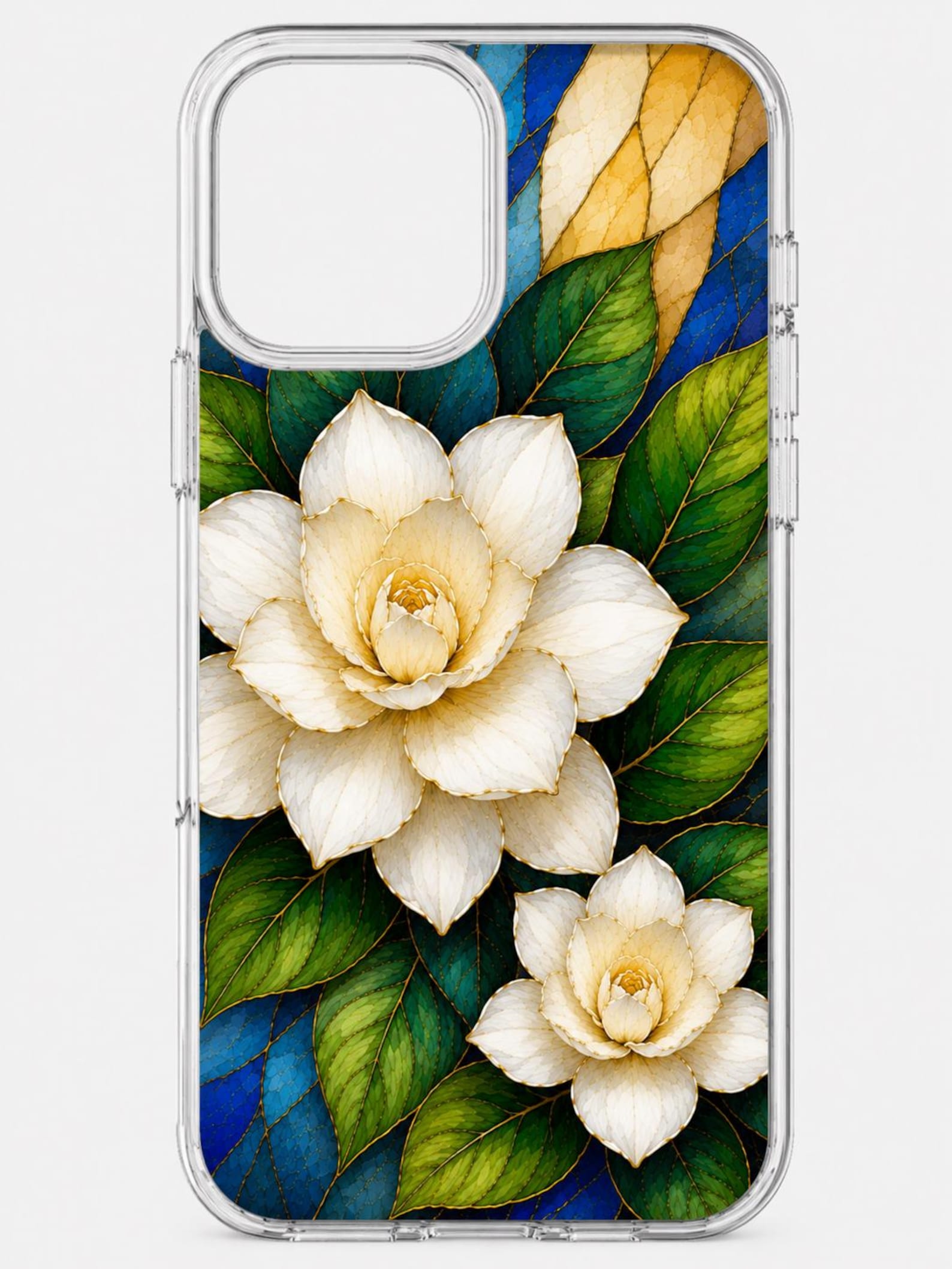 Spring Floral iPhone Case, Cherry Blossom Lavender Rose Botanical Design