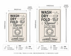 Custom Wash Dry Fold Repeat Laundry Room Metal Sign Funny Laundry Today Or Naked Tomorrow Wall Decor Farmhouse Laundry Decor