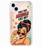 Cartoon Diva Attitude iPhone Case | Sarcastic Sassy Girl Cover