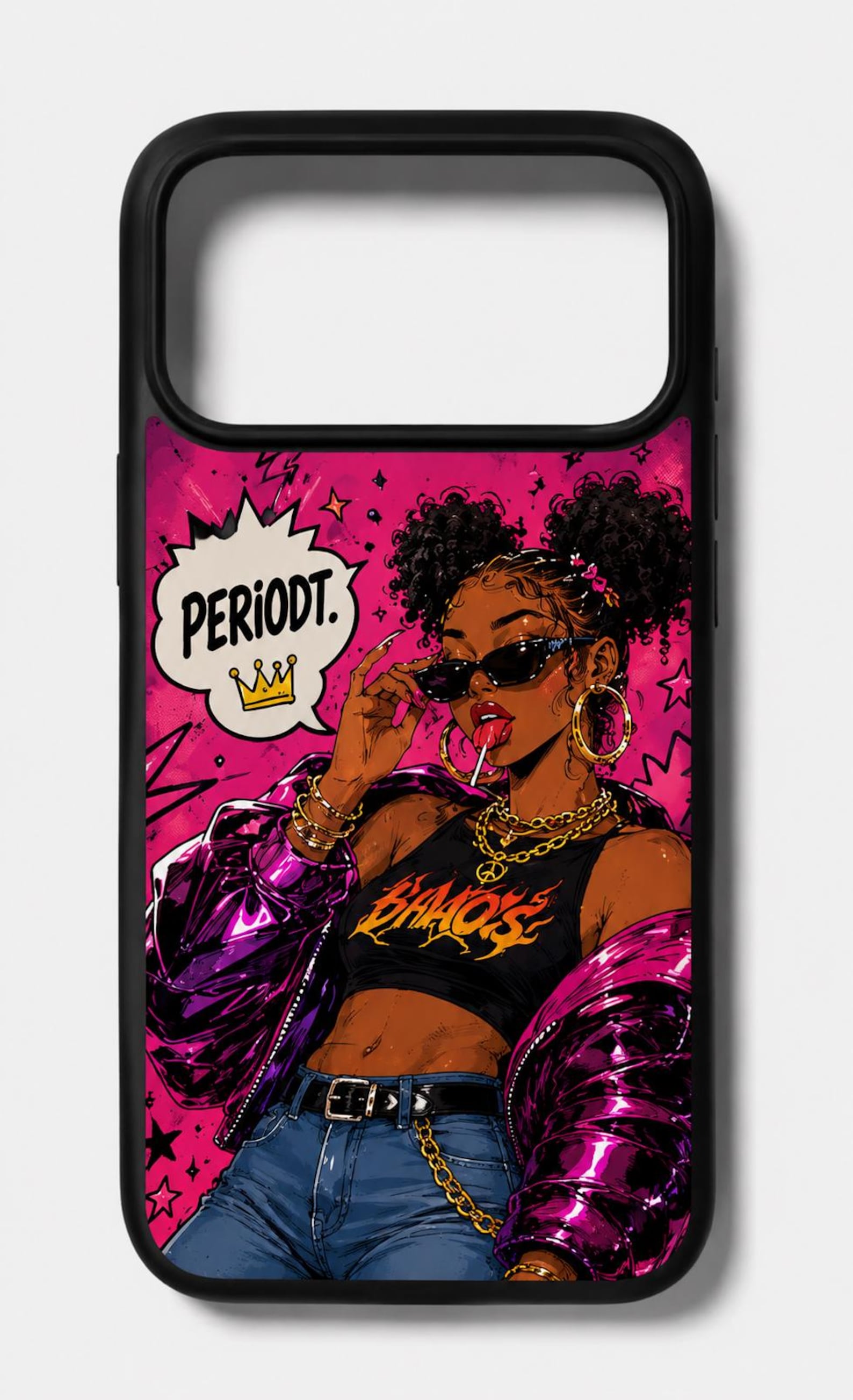 Internet Baddie Comic Style Case