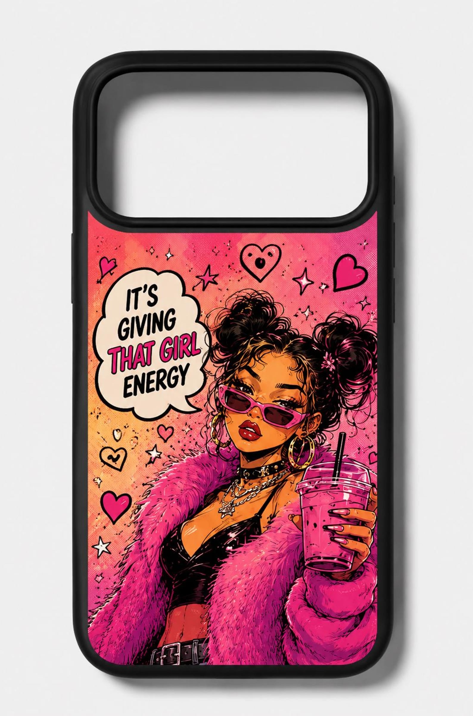 Internet Baddie Comic Style Case