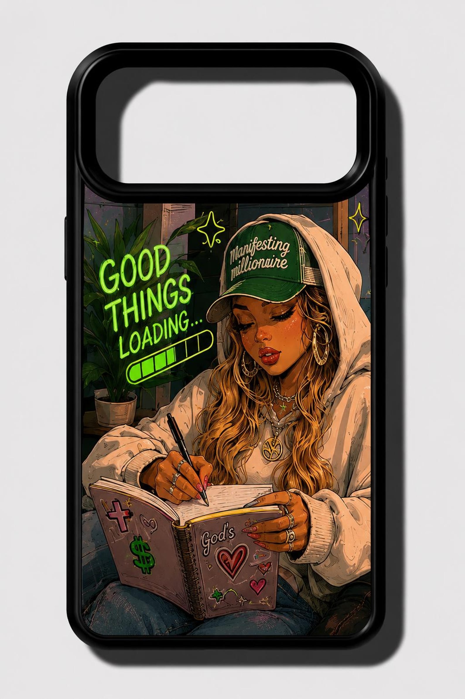 Neon Rebel State graffiti Street Pop Phone Case