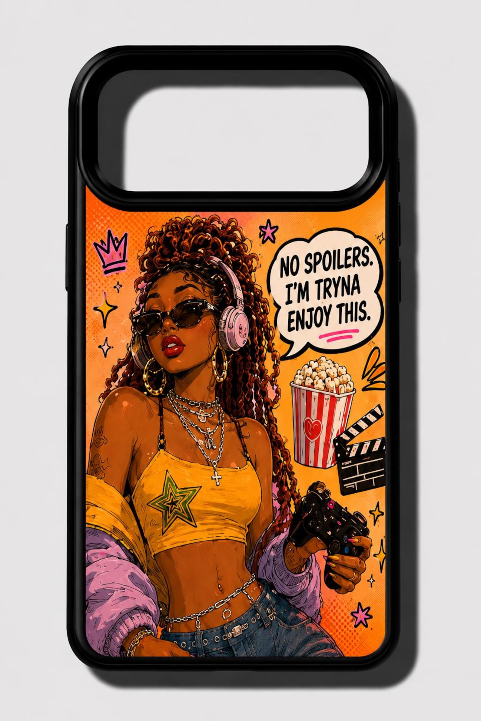 Neon Rebel State graffiti Street Pop Phone Case