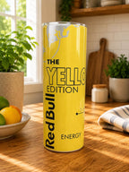 Red Bull Inspired 20oz Skinny Tumbler | Stainless Steel Travel Cup (Multiple Styles)
