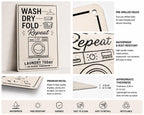 Custom Wash Dry Fold Repeat Laundry Room Metal Sign Funny Laundry Today Or Naked Tomorrow Wall Decor Farmhouse Laundry Decor