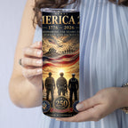 USA 250th Anniversary PNG Patriotic Tumbler Wrap PNG 4th of July Tumbler Design 20ozs Sublimation Skin America 250 American Flag png