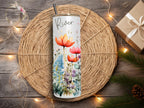 Personalized Wildflower Tumbler: 20oz Stainless Steel, Boho Floral