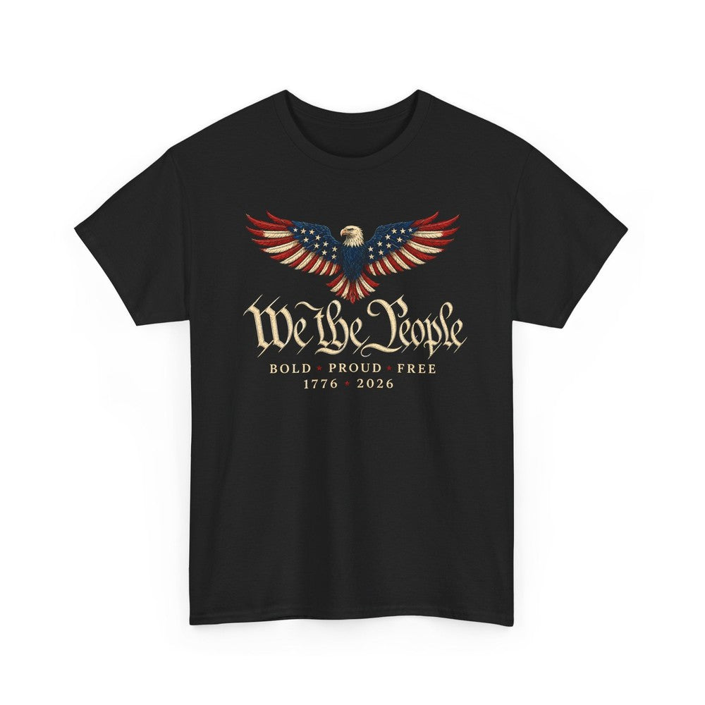 Patriotic Eagle USA 250th Anniversary 1776-2026 Freedom Men's T-Shirt