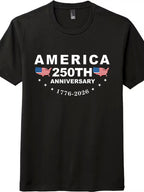 America 250th Anniversary T-Shirt 1776-2026 Patriotic USA Independence Tee
