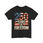 Patriotic Eagle T-Shirt 250 Years of Freedom USA 1776-2026 Anniversary