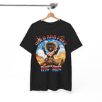 Patriotic Black Cat USA 250th Anniversary 1776-2026 Freedom Men's T-Shirt