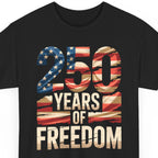Patriotic Eagle T-Shirt 250 Years of Freedom USA 1776-2026 Anniversary